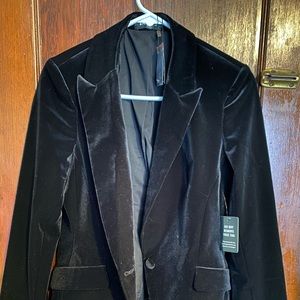 NWT Express Velvet Blazer
